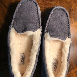 Ugg Slippers, Ansley, Gray, Size 7
